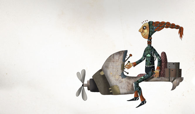 Town Skyline Business Card Template Zurück Miniaturbild