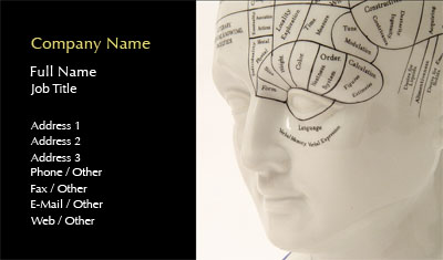 Psychiatrist Business Card Template