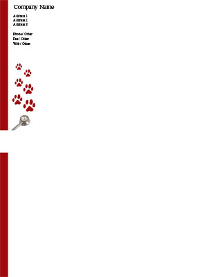 Veterinary8 Letterhead